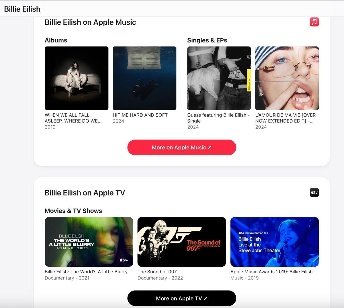 Apple; Şarkıcıları, Oyuncuları ve Sporcuları Keşfetmenin Yeni Yolu 