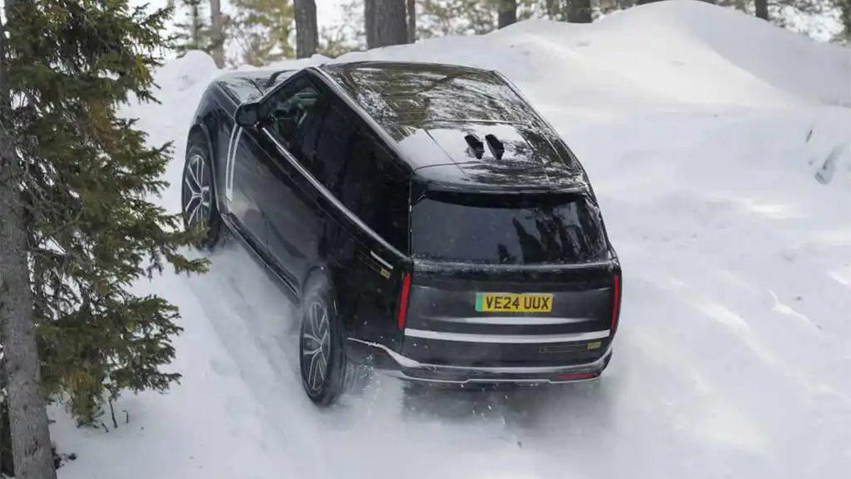İlk Elektrikli Range Rover Otomobilin Fotoğrafları Paylaşıldı