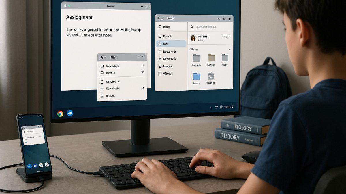 Android’in Yeni Özelliği Ortaya Çıktı: Tüm Telefonlar Tek Bir Kabloyla Bilgisayara Dönüşebilecek