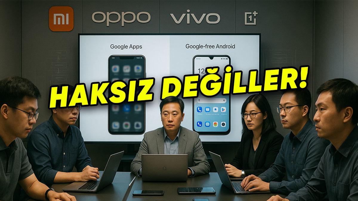 Çinli Akıllı Telefon Şirketlerinin "Google’sız" Android İşletim Sistemine Geçiş Yapacakları İddia Edildi