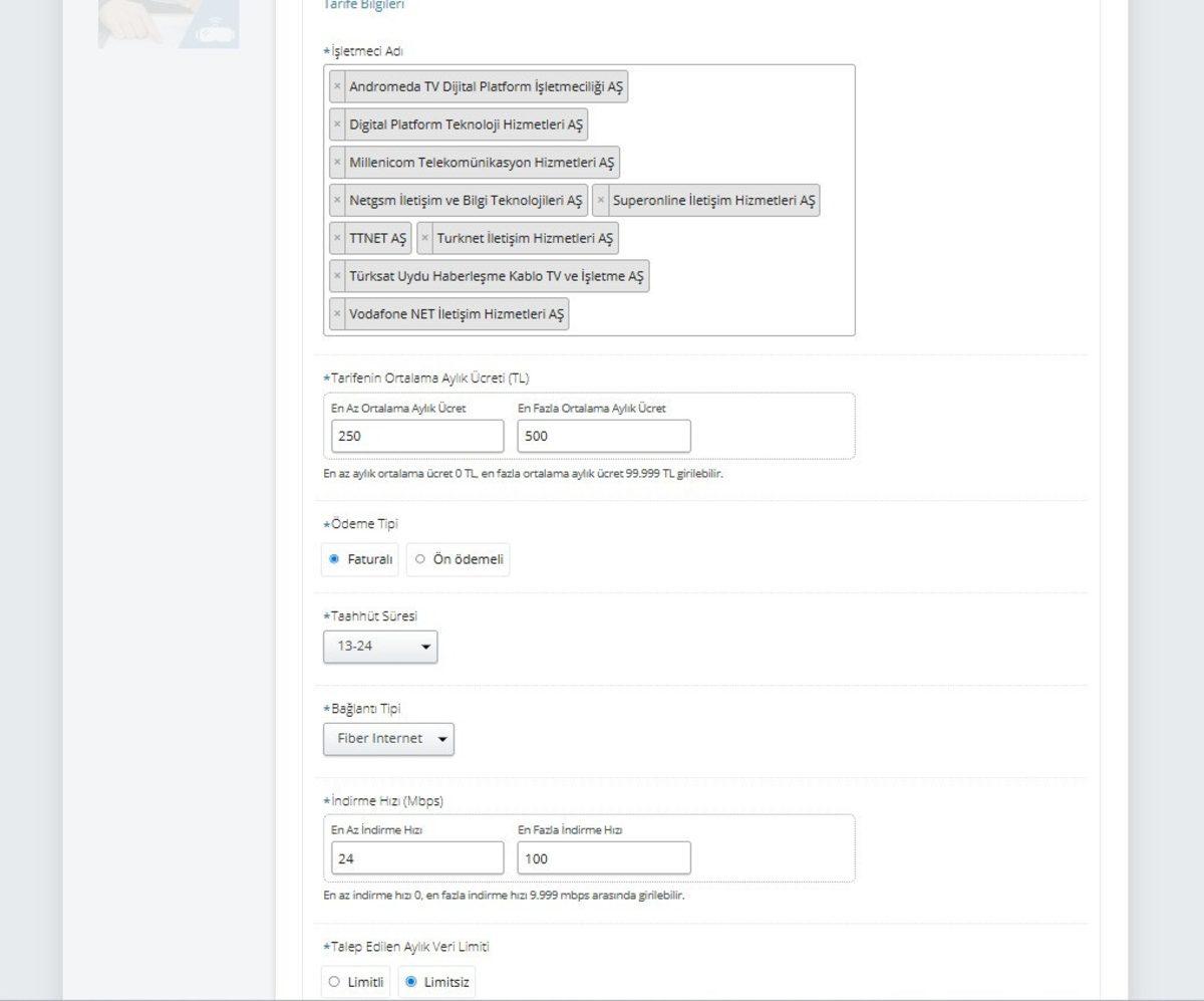 Tarife Karşılaştırma Sistemi Kullanıma Sunuldu: Tek Tıkla Telefon ve İnternet Tarifelerini Nasıl Kıyaslayacağınızı Adım Adım Anlattık!