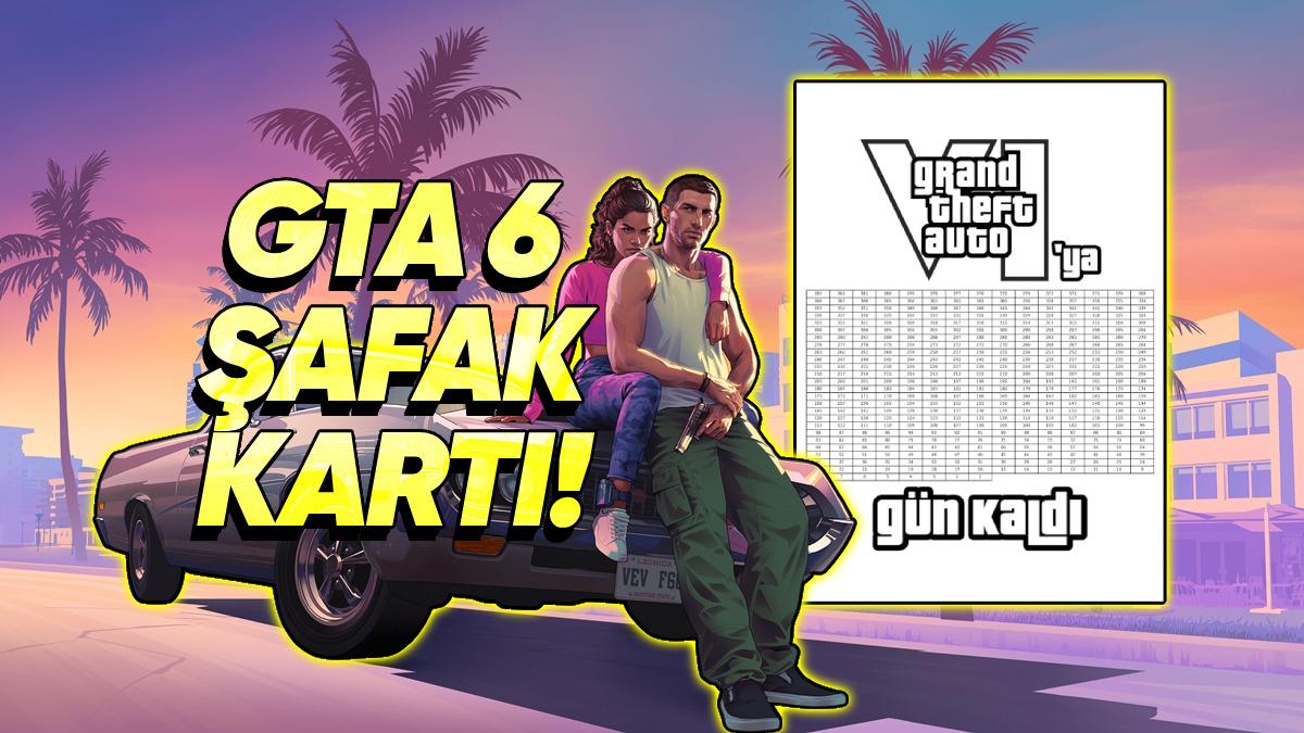 Kimseyi Beklemedik Seni Beklediğimiz Gibi: GTA 6 İçin Gün Sayanlara Şafak Kartı Hazırladık