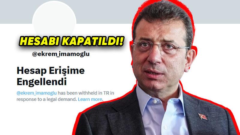 X, Ekrem İmamoğlu’nun Hesabını Türkiye’de Engelledi