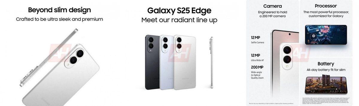 Samsung Galaxy S25 Edge’in Resmî Basın Görselleri Sızdırıldı: İşte Telefona Dair Ortaya Çıkan Tüm Detaylar!