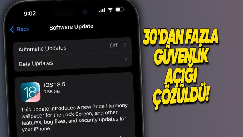 iOS 18.5, iPhone’lara Sadece Yeni Özellikler Getirmedi, Büyük Riskleri de Ortadan Kaldırdı: 30’dan Fazla Güvenlik Açığı Giderildi!