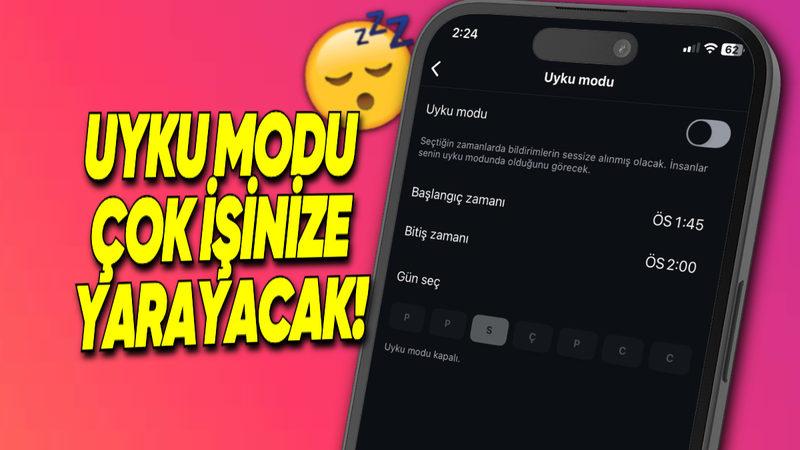 Instagram’ın Dijital Hayatınıza Bir Ara Vermenizi Sağlayan "Uyku (Sakin) Modu" Özelliği Nedir? Nasıl Kullanılır?