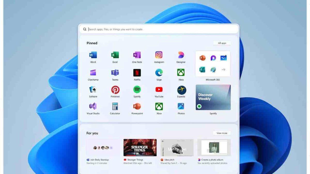 Böyle de Olabilirdi: Microsoft, Windows 11’in Başlat Menüsü İçin Reddedilen Tasarım Fikirlerini Paylaştı