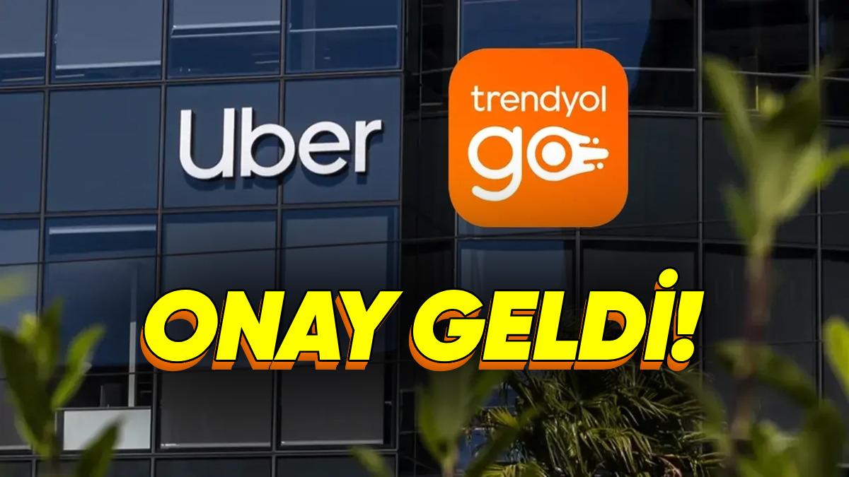 Rekabet Kurulundan Onay Çıktı: Uber, Trendyol GO’yu Satın Aldı!