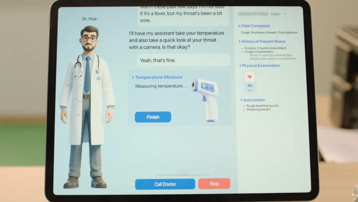 Dünyanın İlk Yapay Zekâ Doktor Kliniği Açıldı: Sanal Doktor, Hastalıkları Teşhis Ediyor, Reçete Yazıyor!