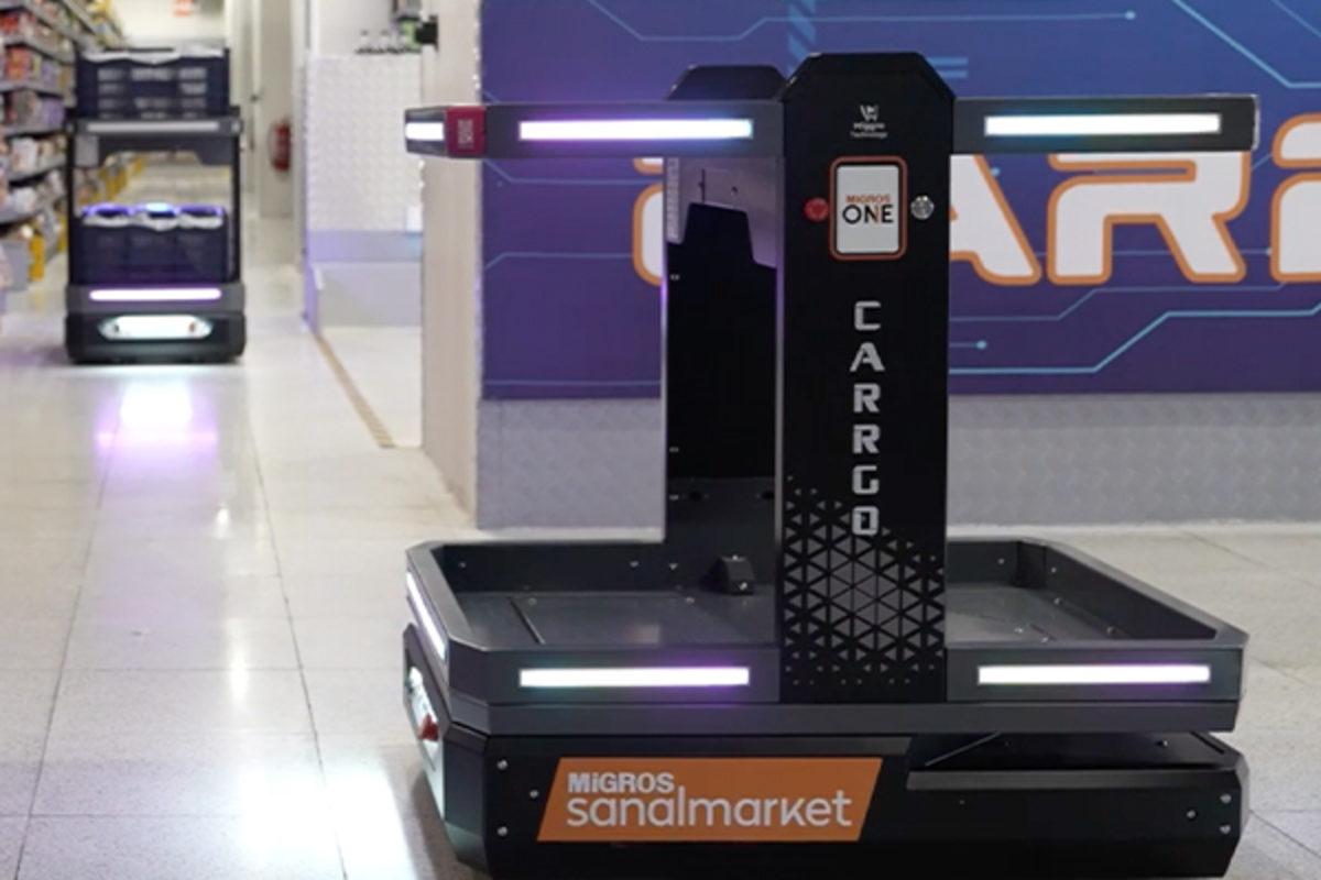 Migros’tan Yerli Robotlarla Sipariş Toplamada Yeni Dönem