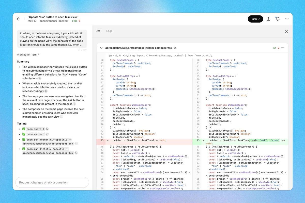 OpenAI, Yapay Zekâ Kodlama Ajanı ’Codex’i Tanıttı: Şimdiye Kadarki En İyisi!