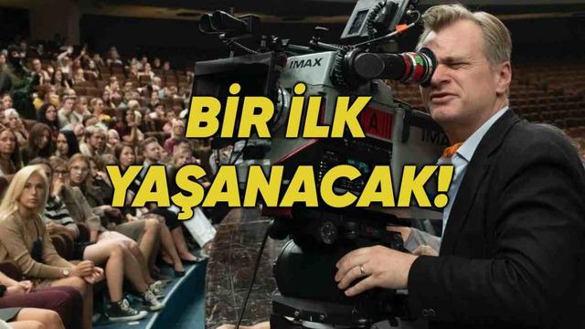 Christopher Nolan Yeni Filminde Teknolojinin Sınırlarını Zorlayacak: İlk Kez Bir Film Baştan Sona IMAX ile Çekilecek