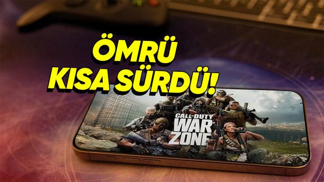Bir Dönem Bizlere Telefonlara Kilitleyen Call of Duty: Warzone Mobile Kapatılıyor