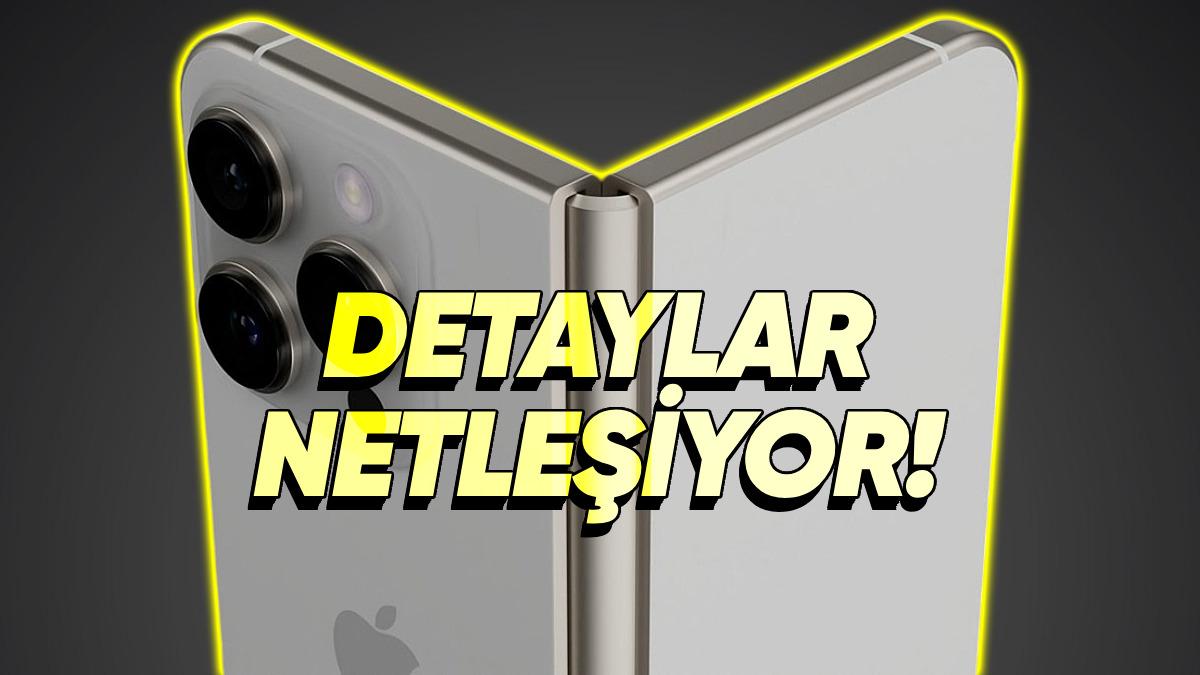 Apple Katlanabilir iPhone Üzerine Yoğunlaşıyor: iPhone Fold Ekran Altı Kamera ile Gelecek!