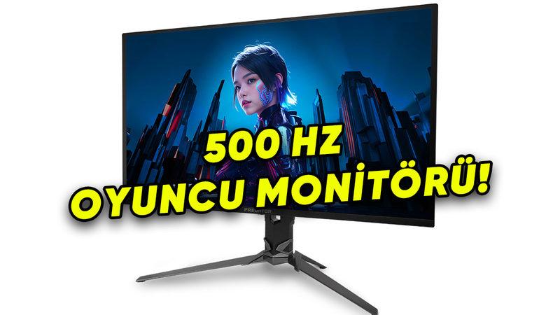 Acer, 2025 Model Monitörlerini Duyurdu: Markanın İlk 500 Hz Oyuncu Monitörü Resmen Geldi!