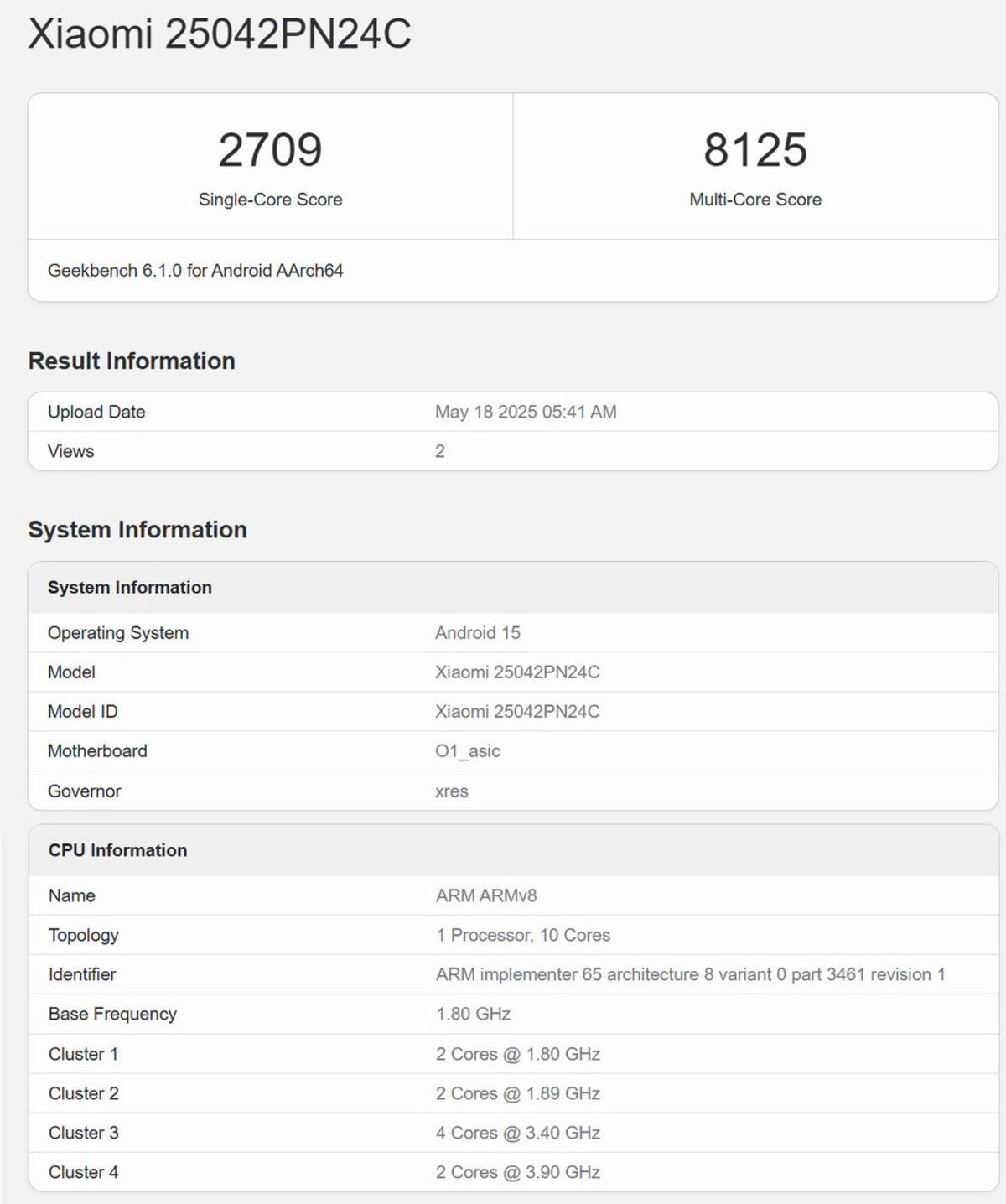 Xiaomi’nin Telefon İşlemcisi 