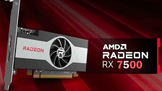 AMD Radeon RX 7500 Ekran Kartı Nihayet Ortaya Çıktı