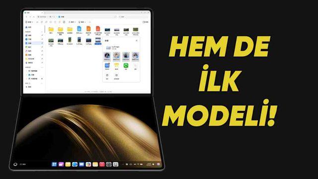 Huawei, İlk Katlanabilir Dizüstü Bilgisayarını Tanıttı: İşte MateBook Fold!