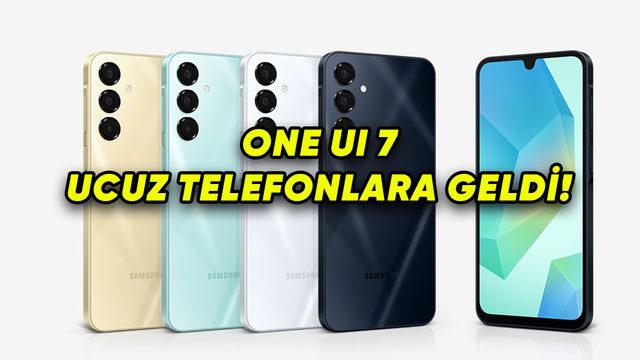 Samsung, Bütçe Dostu Telefonları İçin de One UI 7’yi Yayımladı: İşte Android 15 Alan Ucuz Telefonlar!