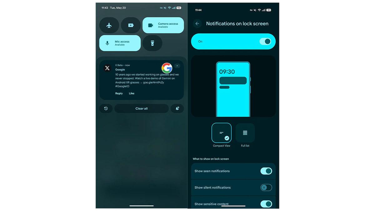 Android 16 Beta Yayınlandı: İşte İlk Ekran Görüntüleri
