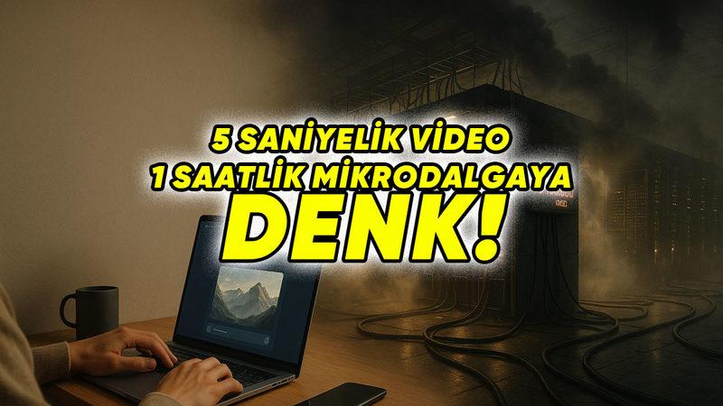 Yapay Zekânın Görünmeyen Bedeli: Bir Cevap, Bir Saatlik Enerji Tüketimine Denk!