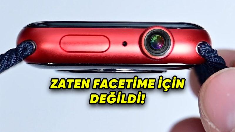 Apple, "Kameralı Apple Watch" Üretmekten Vazgeçti