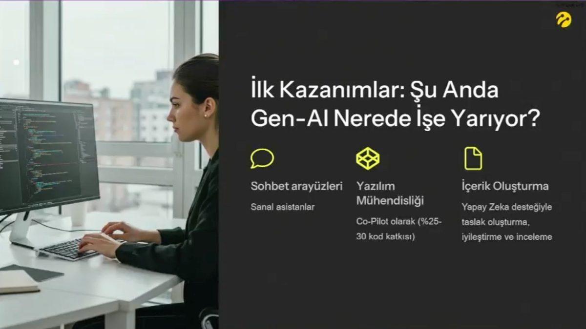 Turkcell Direktörü Anlattı: Yapay Zekayla Değer Üretmek Gerçekten Mümkün mü?