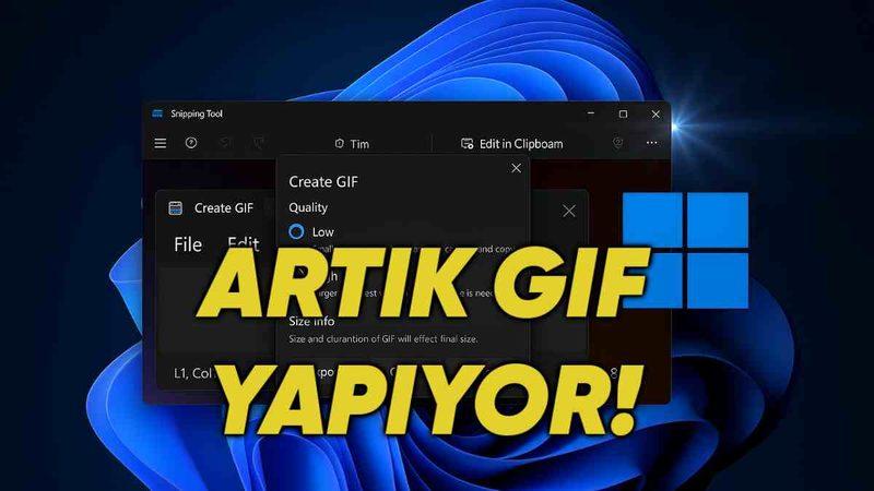 Windows 11’in Ekran Alıntısı Aracına “Bu Kadarını da Beklemiyordum” Dedirtecek Özellik Geldi