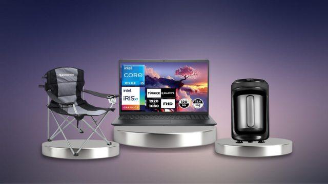 Dell Bilgisayardan Songmics Kamp Sandalyesine: Günün Fırsatları Kapsamında Alabileceğiniz İndirimli Ürünler