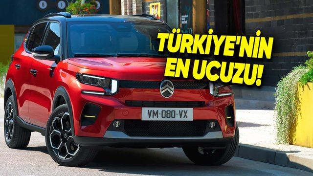 Türkiye’nin En Ucuz Elektrikli Otomobili Oldu! İşte Yeni Citroen C3’ün Türkiye Fiyatları