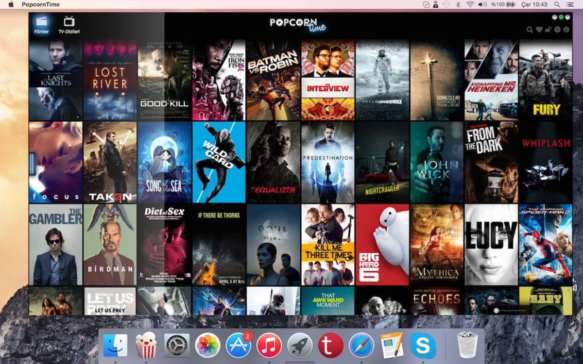 Torrent Filmlerini İndirmeden İzleten Uygulama: Popcorn Time