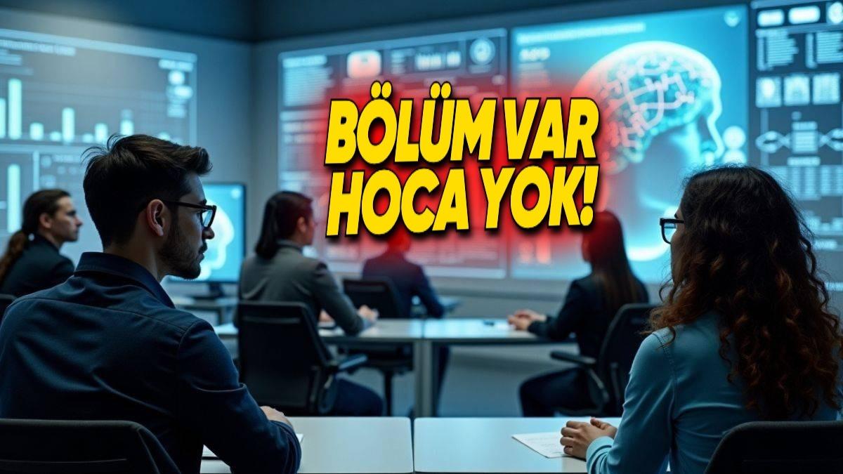 Türkiye’de Üniversitelerde Yapay Zekâ Bölümleri Var, Hoca Yok!