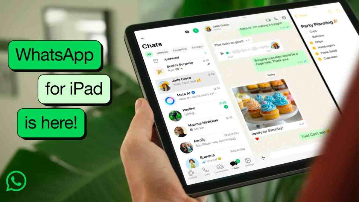 Uzun Süren Bekleyiş Sona Erdi: WhatsApp, iPad Uygulamasını Yayımladı