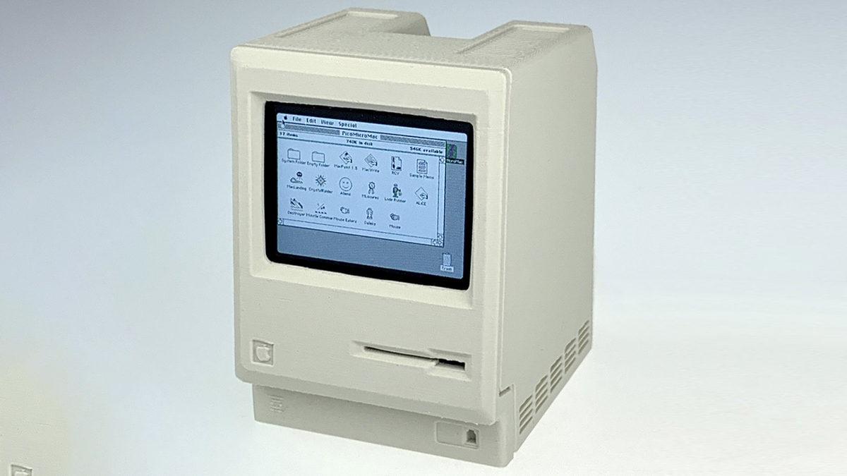 Sadece 6 Santimetre Uzunluğunda Macintosh Classic Üretildi (Siz de Yapabilirsiniz)