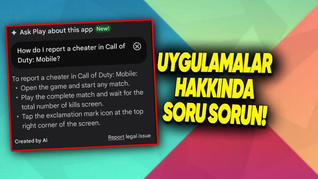 Google Play Store’a "Bu Uygulamayı Nasıl Kullanacağım?" Gibi Soruları Tarihe Gömecek Bir Özellik Geldi: Merak Ettiğiniz Her Şeyi Yapay Zekaya Sorun!