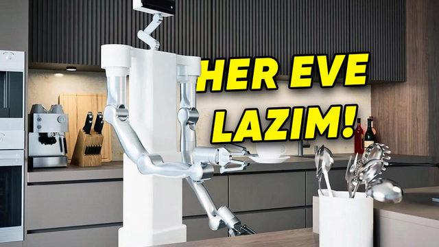 Dünyanın İlk Ev İşleri İçin Üretilen Akıllı Robotu Isaac’tan Yeni Video Geldi: Siz İşteyken, O Evinizi Temizleyip Toplayacak! [Video]