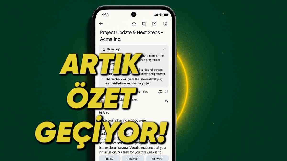 Google, Okumaya Üşendiğimiz Sayfalar Dolusu E-postaları Okumaktan Bizi Kurtaracak
