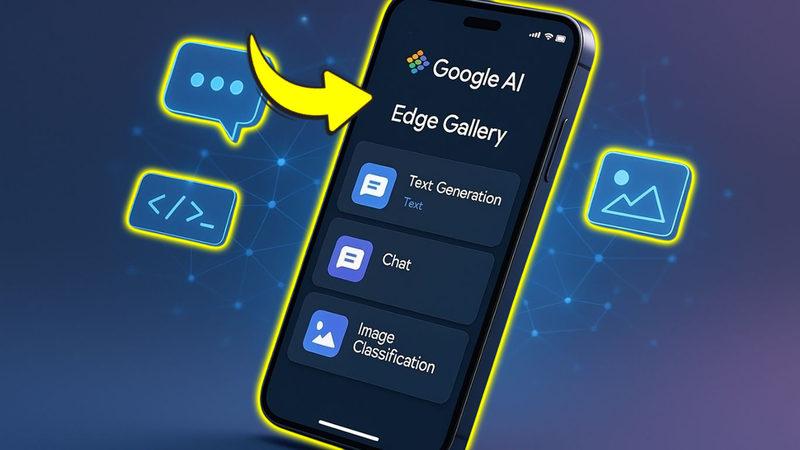 Google’dan Yapay Zekâ Modellerini Doğrudan Telefonunuzdan Çalıştırabileceğiniz Uygulama: Daha Hızlı ve Güvenli!