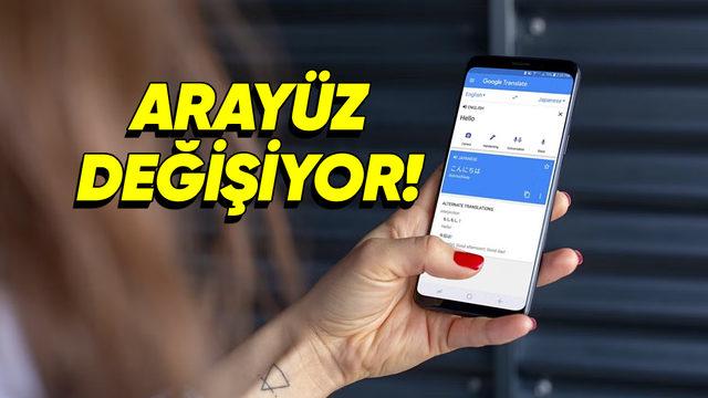 Google Translate Arayüzü Yenileniyor: İşte Yeni Özellikler ve Tasarım!