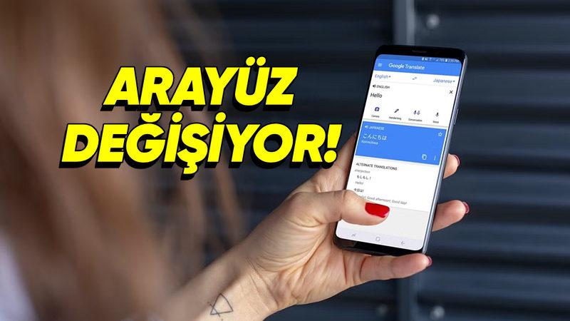 Google Translate Arayüzü Yenileniyor: İşte Yeni Özellikler ve Tasarım!