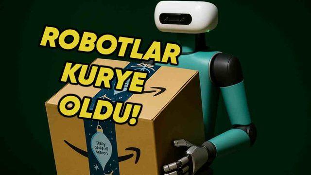 Artık Robotlar Ter Dökecek: Amazon, İnsansı Robotlarla Kapıya Teslimat Dönemini Başlatıyor