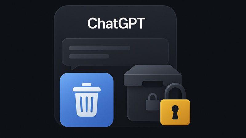 ChatGPT ile Yazışmalarınız Silseniz Bile Sonsuza Kadar Saklanacak (Hatta OpenAI Silmek İstese Bile...)