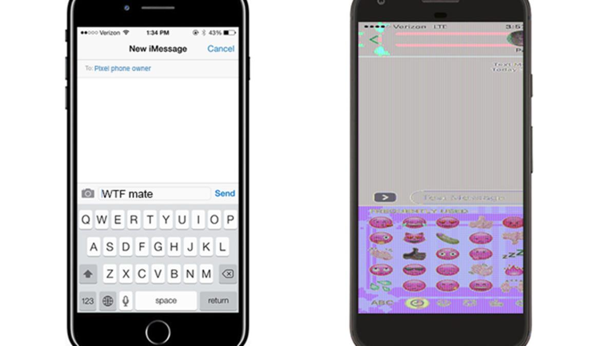 iPhone 7 Plus Ekran Görüntüleri Google Pixelde Bozuk Çıkıyor