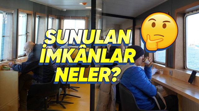 İBB, Öğrenciler ve Çalışanlar İçin ’Vapur Çalışma Alanları’ Projesini Hayata Geçirdi