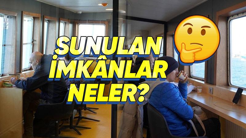 İBB, Öğrenciler ve Çalışanlar İçin ’Vapur Çalışma Alanları’ Projesini Hayata Geçirdi