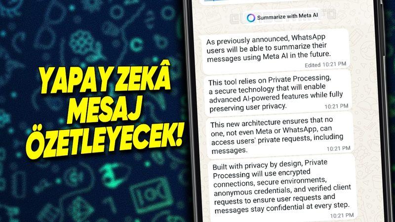 WhatsApp’a, Destan Gibi Mesajları Okumaya Üşenenleri Sevinçten Havaya Uçuracak Bir Özellik Geliyor