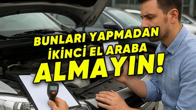 2. El Otomobil Alırken Sorunsuz Olduğundan %100 Emin Olmanız Gereken Özellikler