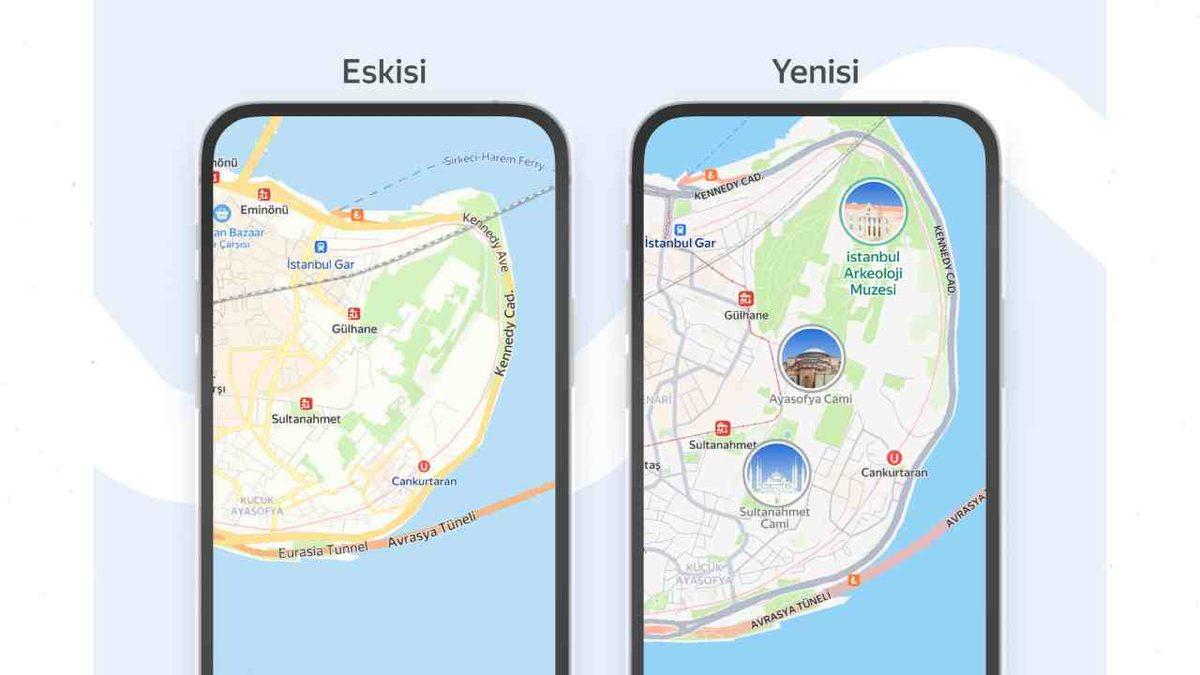 Yandex Türkiye, Maps Uygulamasını Baştan Aşağı Yeniledi: İşte Güncelleme Detayları