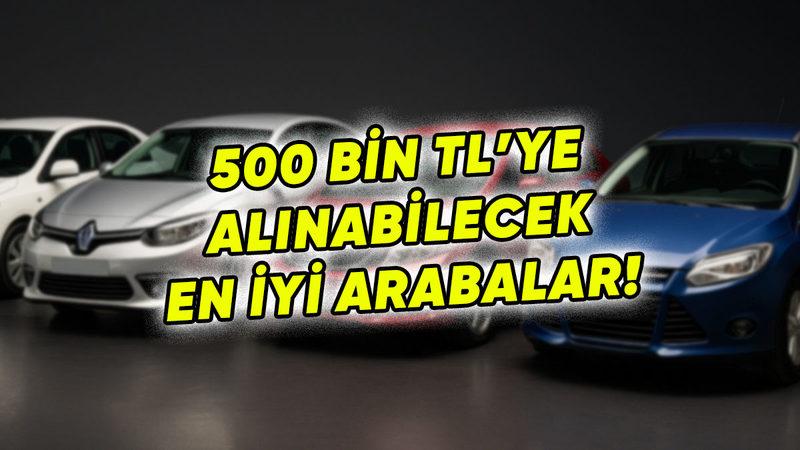 Yapay Zekâya Sorduk: Bugünün Koşullarında 500 Bin TL’ye Satın Alınabilecek En İyi Otomobiller Hangileri?