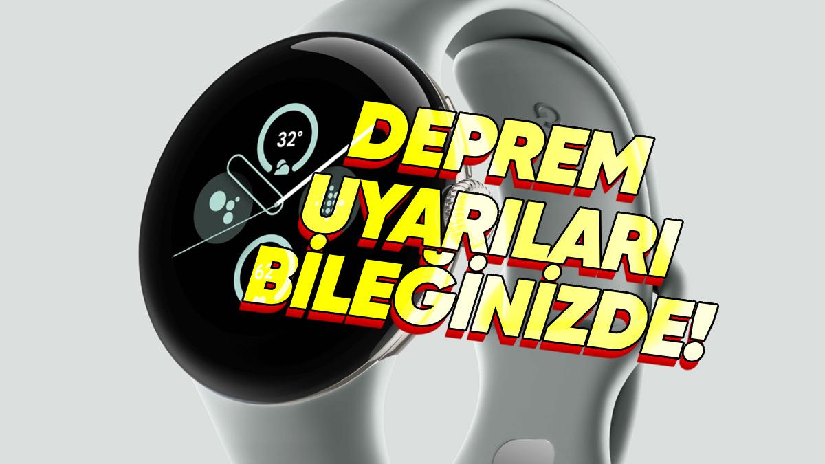 Android’in Hayat Kurtaran ’Deprem Uyarıları’ Artık Akıllı Saatlere de Geliyor